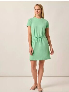Johnnie-O's Joelle Drawstring Knit Dress | Medium